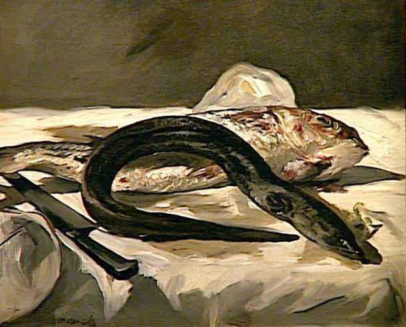 manet19fra anguille et rouget 1864.jpg